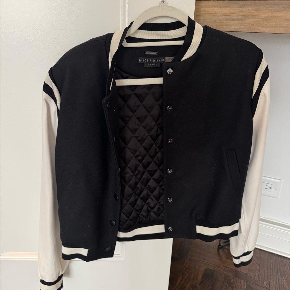 Alice + Olivia Black and White Jacket